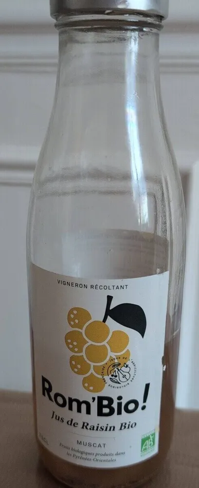 Jus de Raisin Muscat Petit Grains Bio