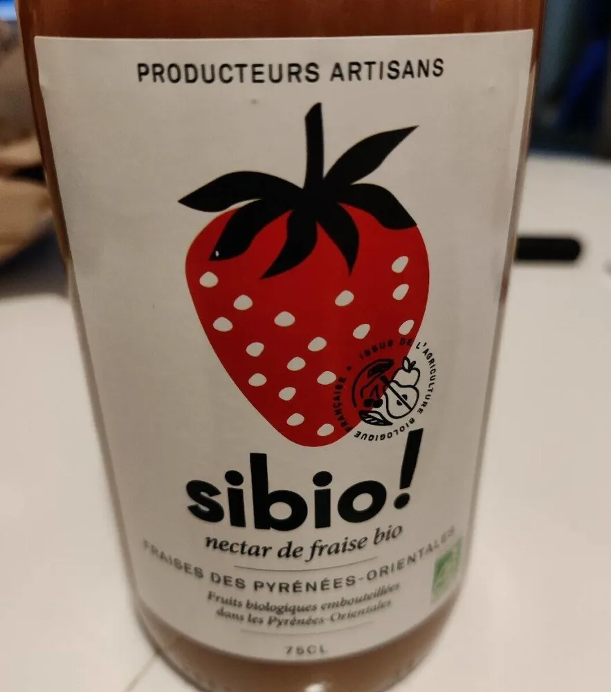Sibio nectar de fraise