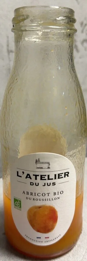 Jus abricot bio du roussillon