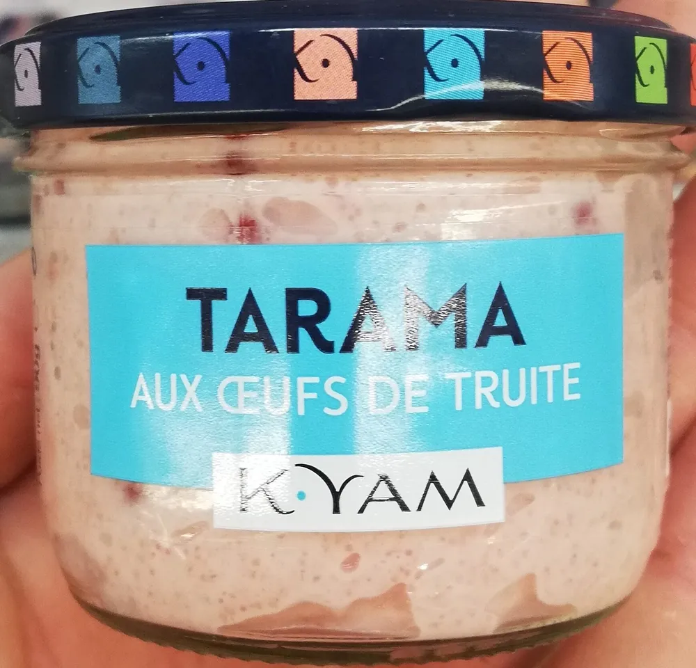 Tarama aux oeufs de truite