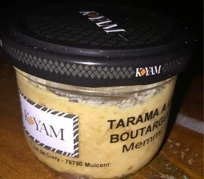 Tarama a la boutargue