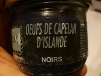 Œufs de Capelan d'Islande Noirs