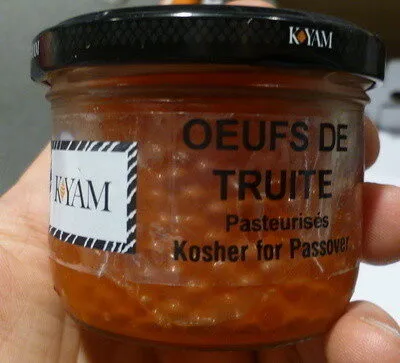 Oeufs de Truite pasteurisés casher