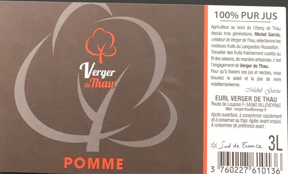 100 % pur jus pomme