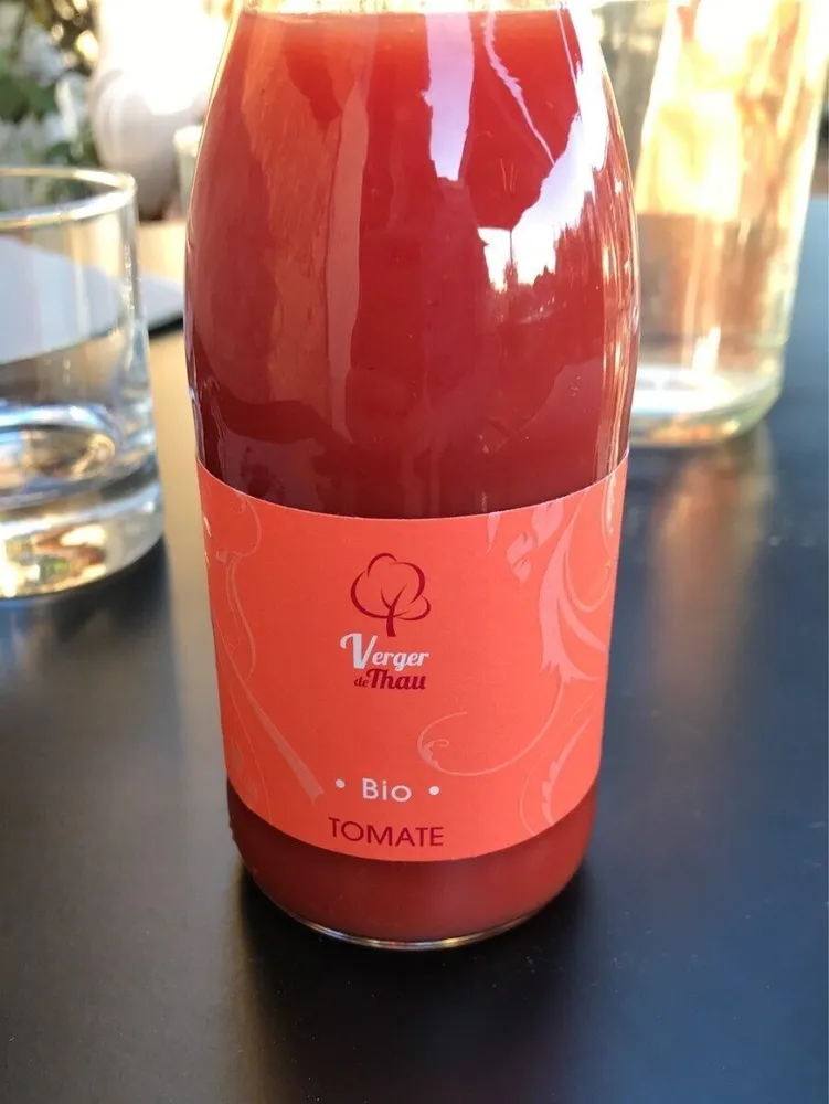 Jus de tomates Bio
