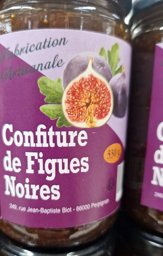 Confiture de figues noires