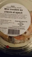 Mini involtini au chèvre et speck