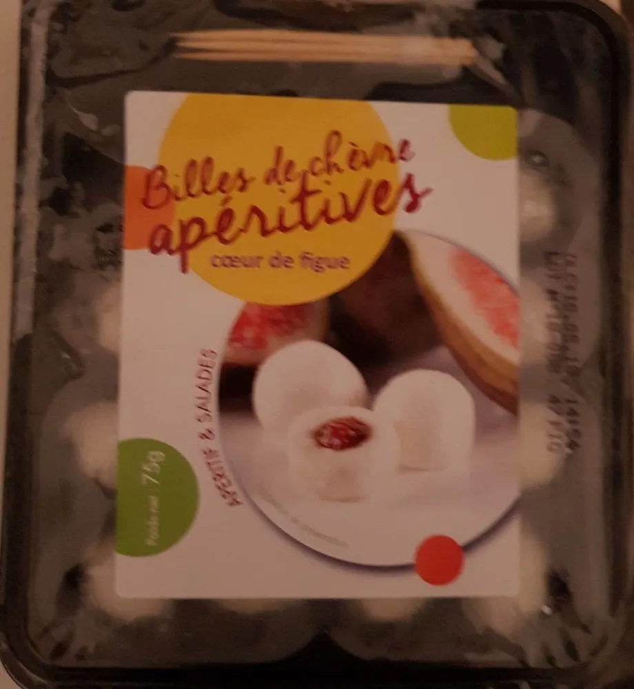 Billes de chèvre coeur de figue