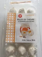 Billes de chèvre tournesol cœur