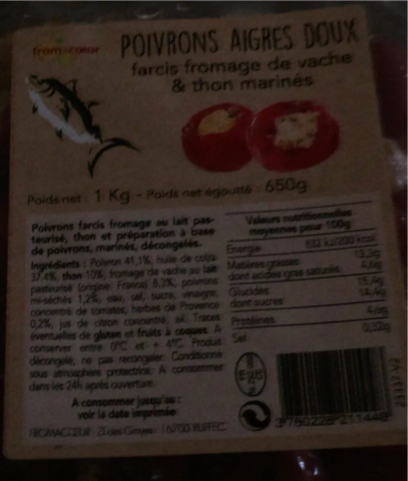 Poivrons aigre doux