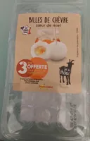 Billes de chèvre coeur de miel