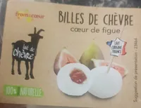 Billes de chèvre cœur de figue