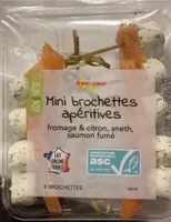 Mini brochettes aperitives