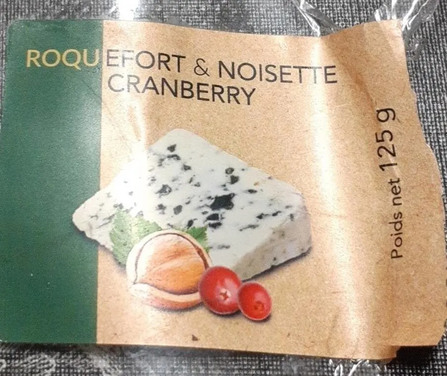 Roquefort & noisette cranberry