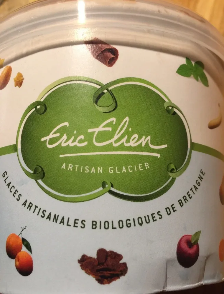 Crème glacée au lait frais chataigne