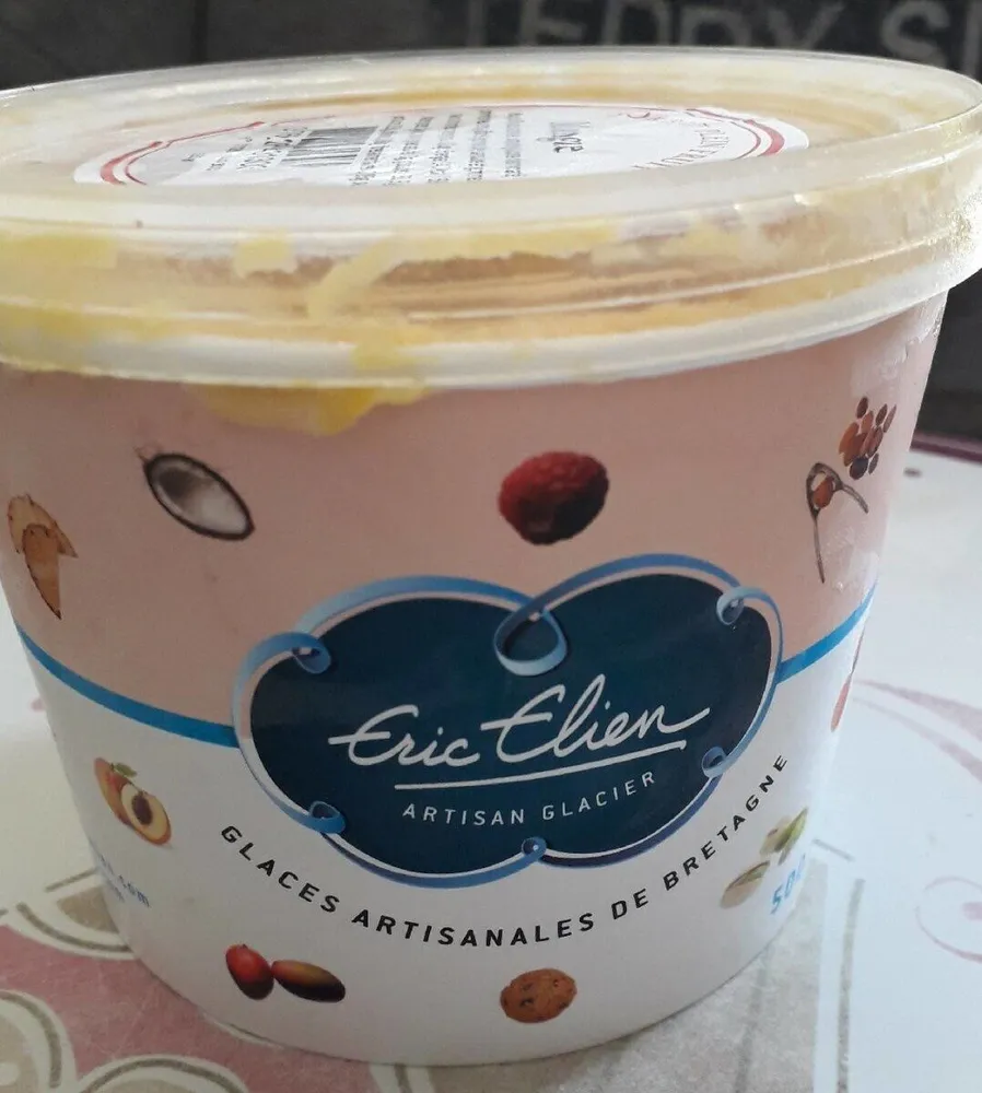 Sorbet plein fruit mangue