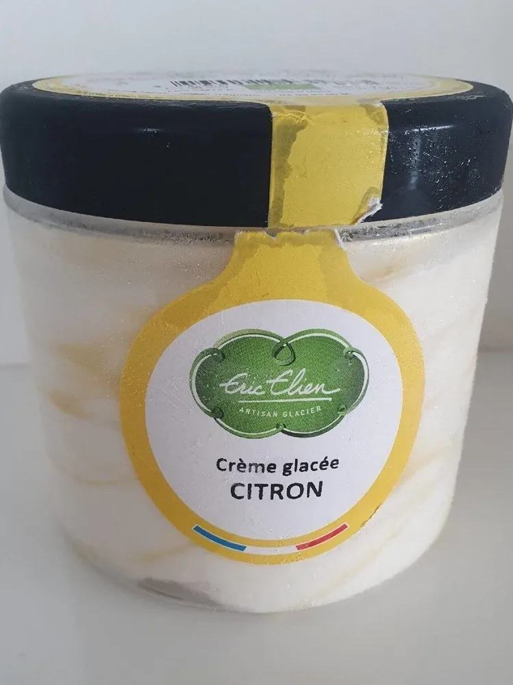 Crème glacée Citron