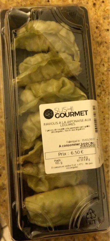 Raviolis à la japonaise