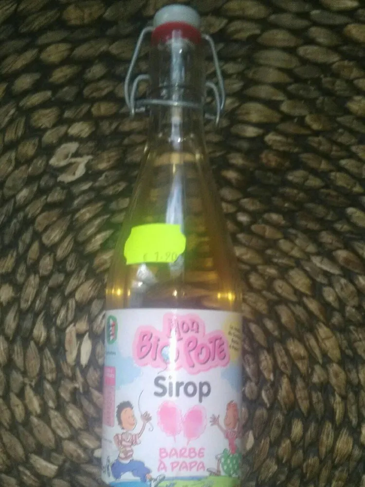 Sirop barbe à papa