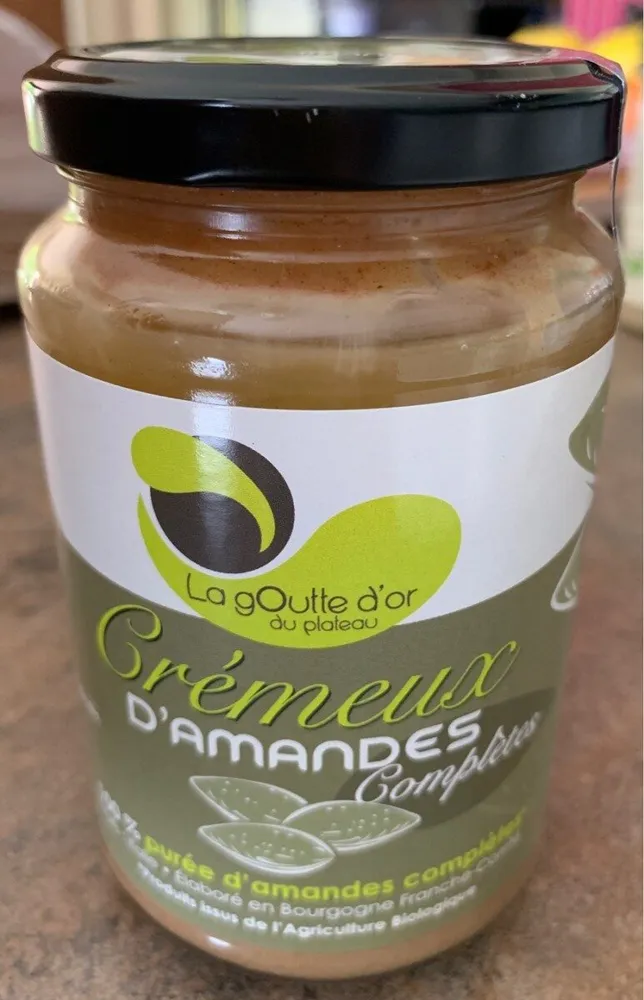 Cremeux d'amandes completes