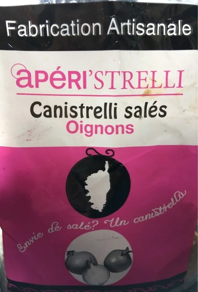 Canistrelli salés Oignons