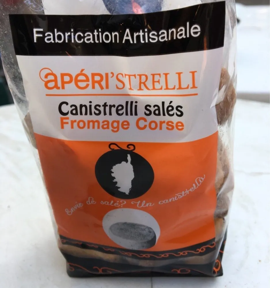 Canistrelli salés au framage corse