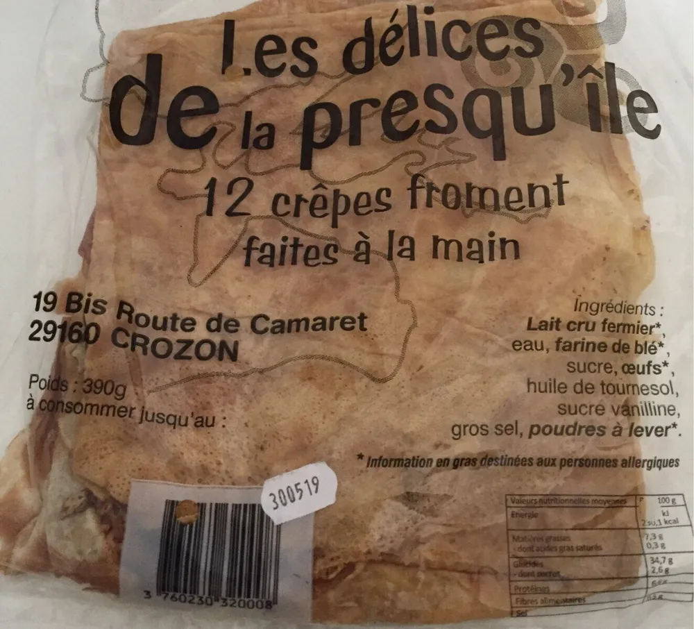 Crêpes bretonnes
