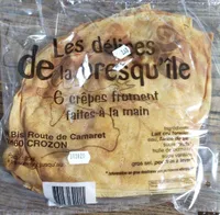 Les délices de la presqu'île crêpe de froment