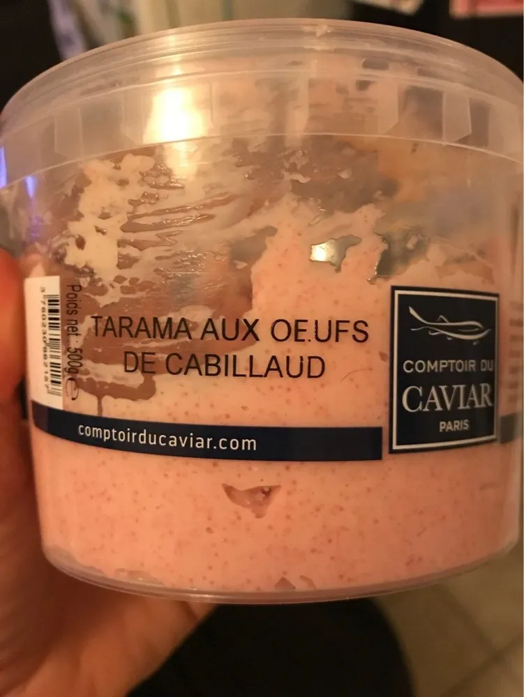 Tarama aux oeufs de cabillaud