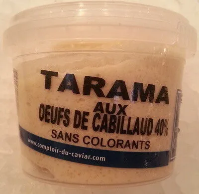 Tarama aux oeufs de cabillaud 40 %