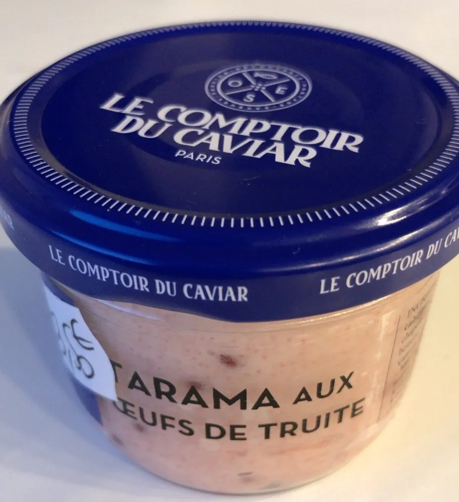 Tarama aux oeufs de truite