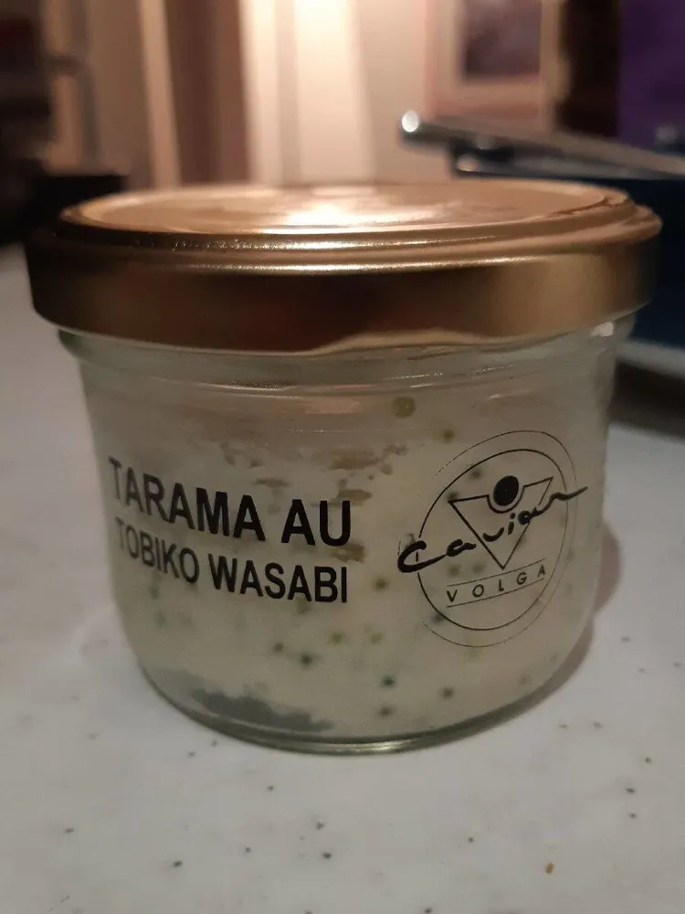 Tarama au tobiko wasabi