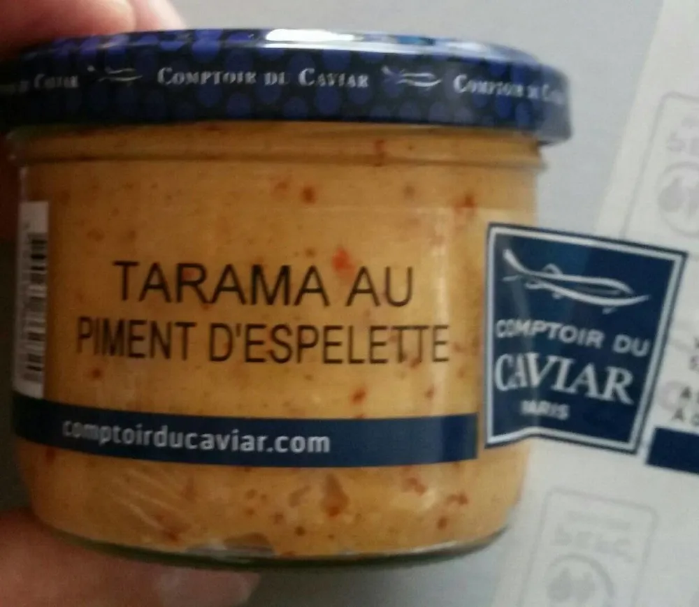 Tarama au piment d espelette