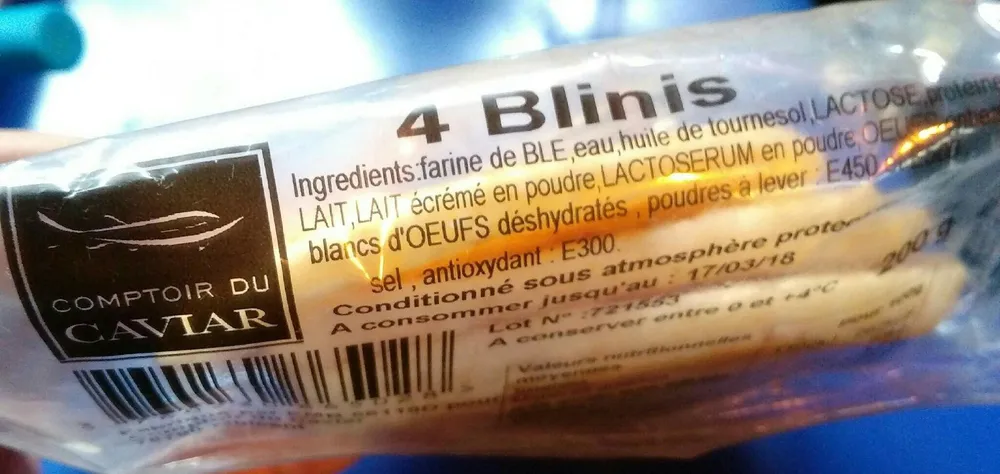 4 Blinis