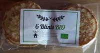Blinis bio au levain de froment