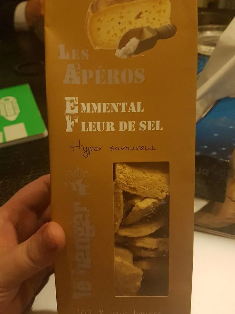 Les Apéros emmental fleur de sel