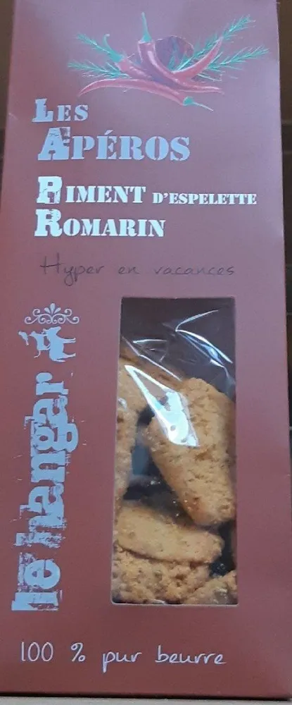 Les apéros piment d'espelette et romarin