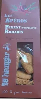Les apéros piment d'espelette et romarin