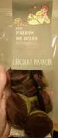 Les palets de Jules - chocolat pistache