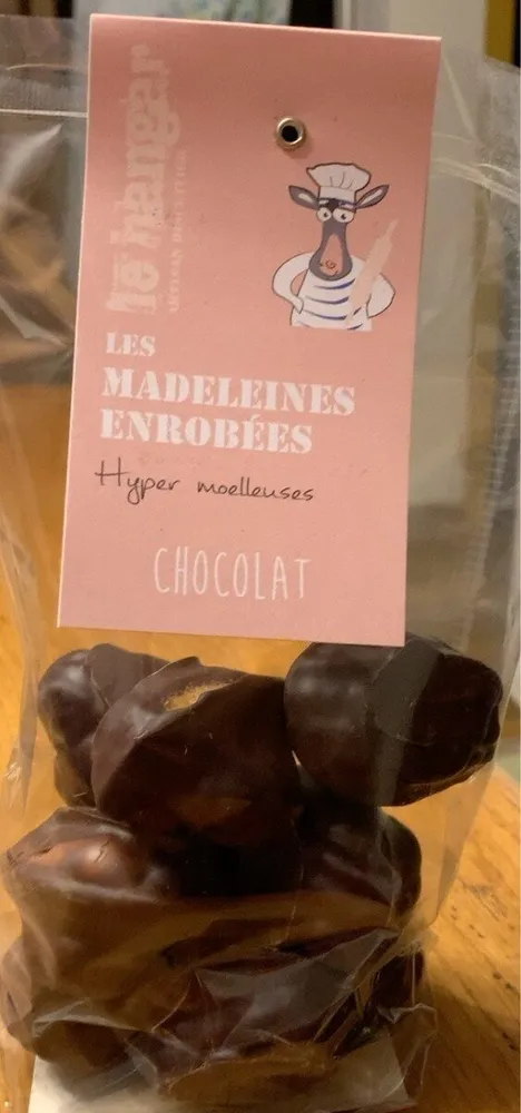 Les madeleines enrobees