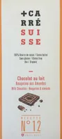 Chocolat au lait nougatine aux amandes