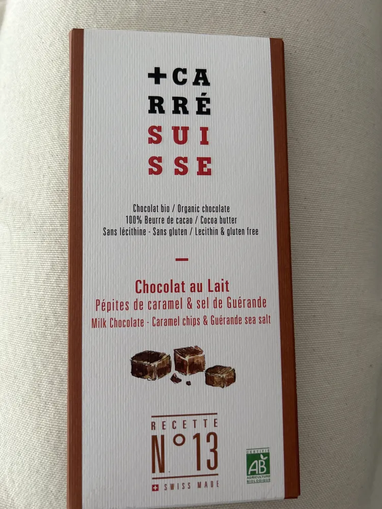 Chocolat au Lait Pépites de Caramel & Sel de Guérande
