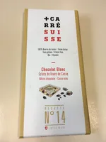 Recette n°14 - Chocolat blanc éclats de fèves de cacao