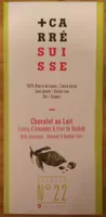 Chocolat au lait Bio Éclats d'Amandes & fruit de Baobab N°22