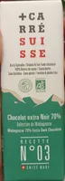 Chocolat Extra Noir 70% Sélection de Madagascar