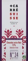Chocolat extra noir 72% bio d'Inde recette N°34