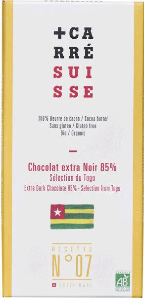 Chocolat extra noir 85%