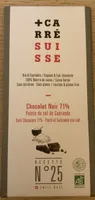 Chocolat Noir 71% Pointe de sel de Guerande