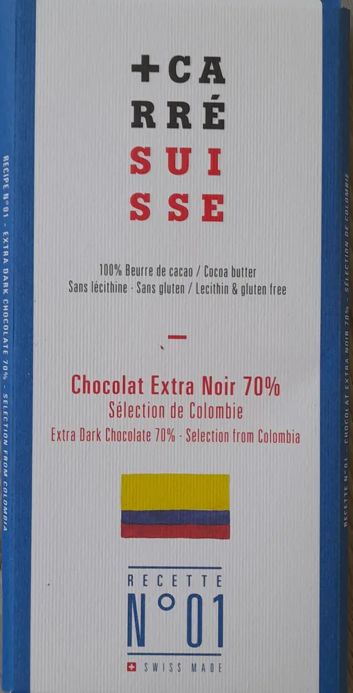 Chocolat Extra noir 70 %