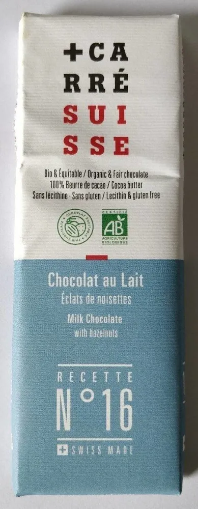 Chocolat au Lait - Éclats de noisettes